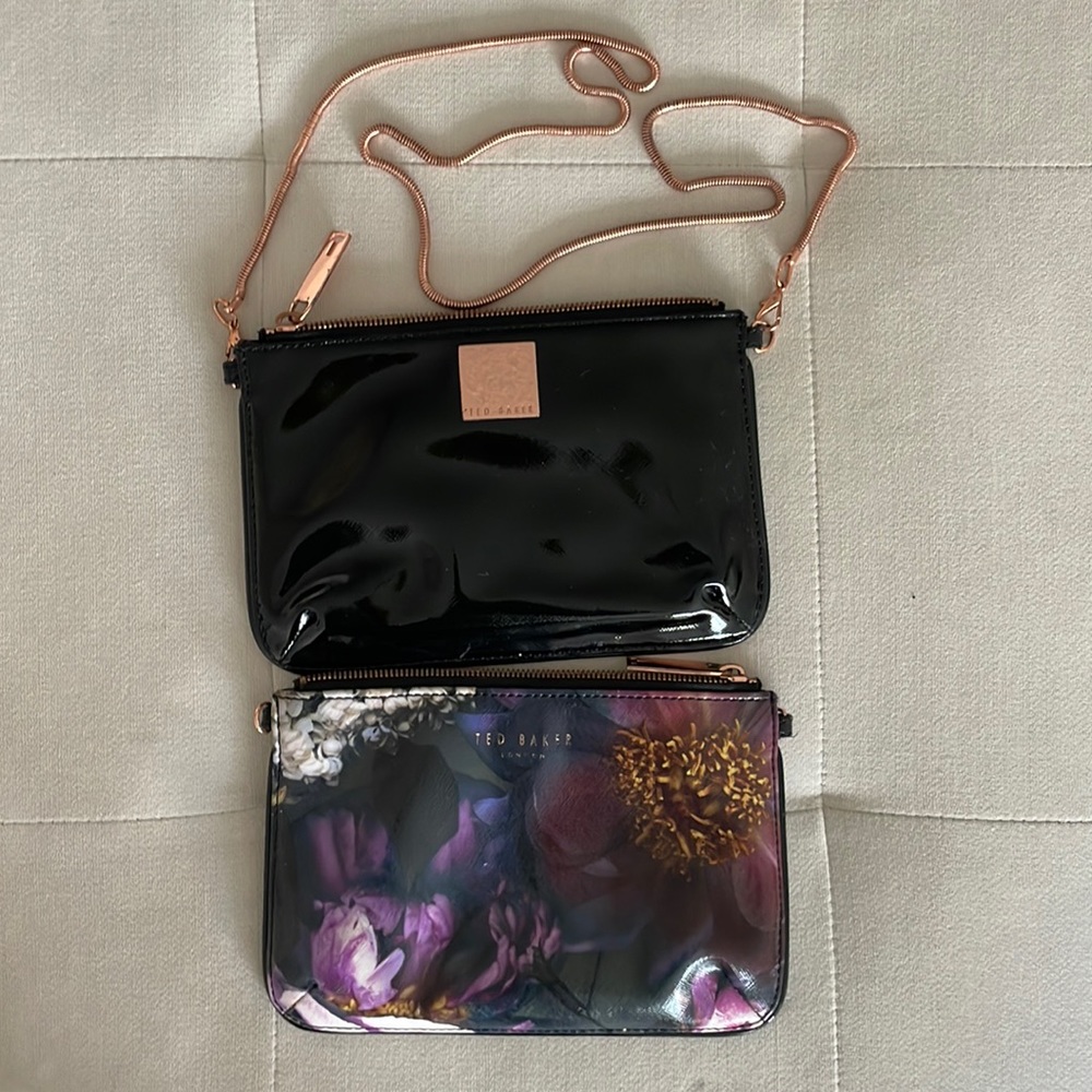 Interchangeable Purses On Same Rose Gold Chain - image 1